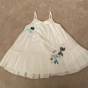 Catimini White dress Toddler size 3T